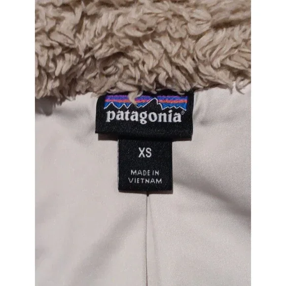 Patagonia Los Gatos Vest Sherpa Fleece Full Zip, Pockets Women's XS Outdoors - Picture 4 of 7